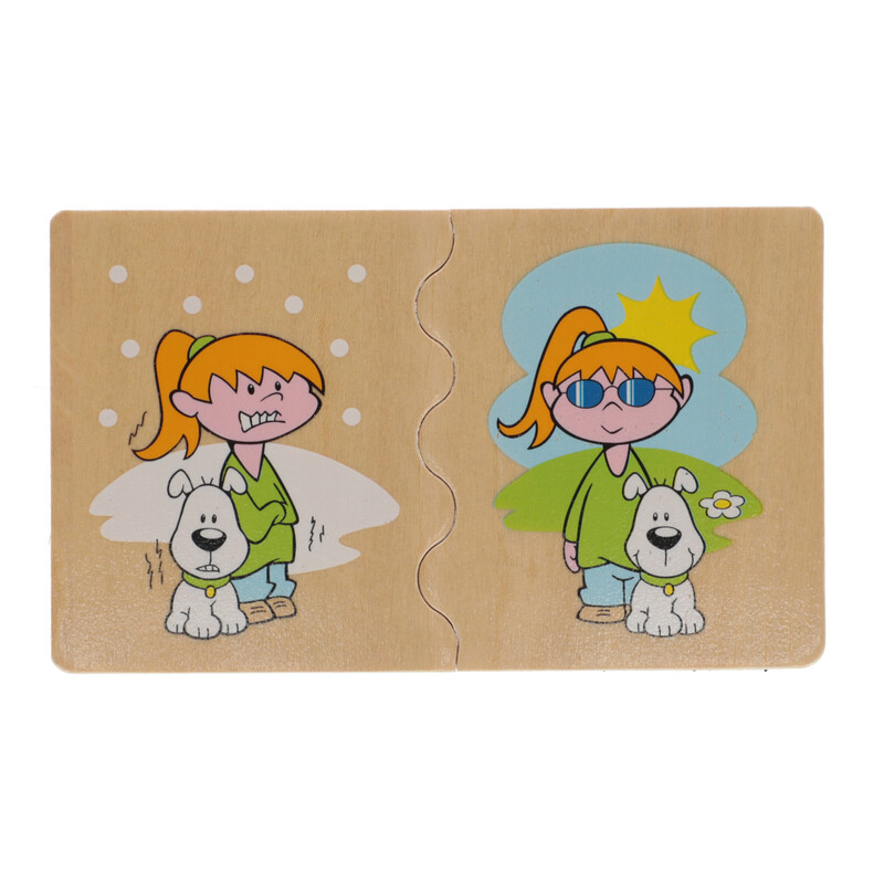 Edukačné puzzle Cognito – protiklady od Beleduc