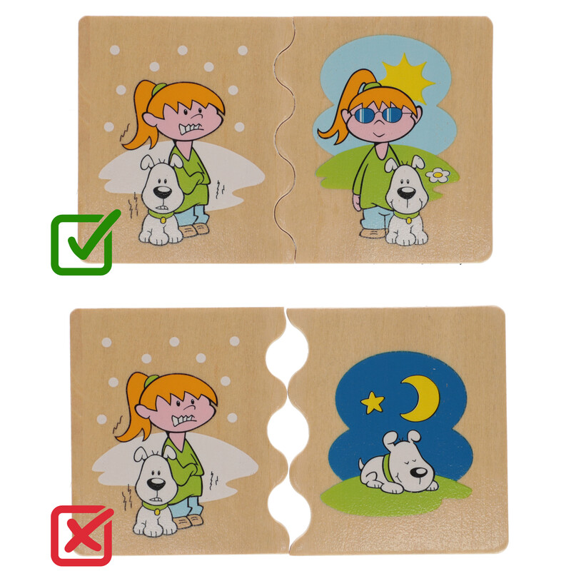 Edukačné puzzle Cognito – protiklady od Beleduc