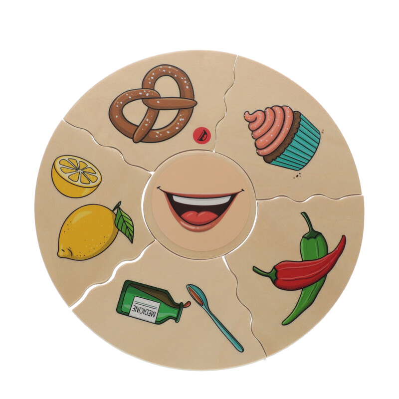 Didaktická hra a puzzle 2v1 Humanico Zmysly od Beleduc