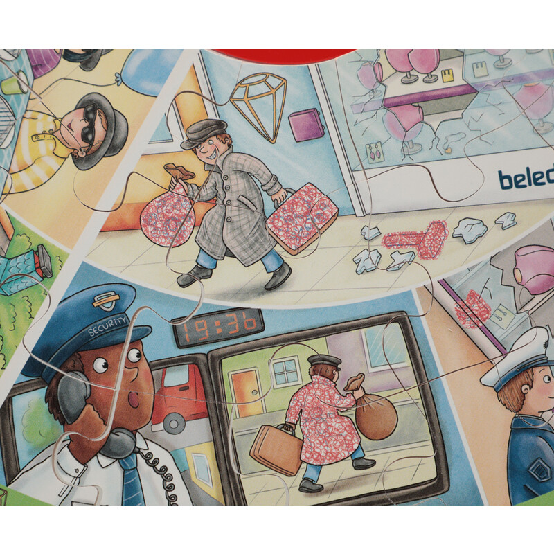 Edukačné puzzle Detektív XXL od Beleduc