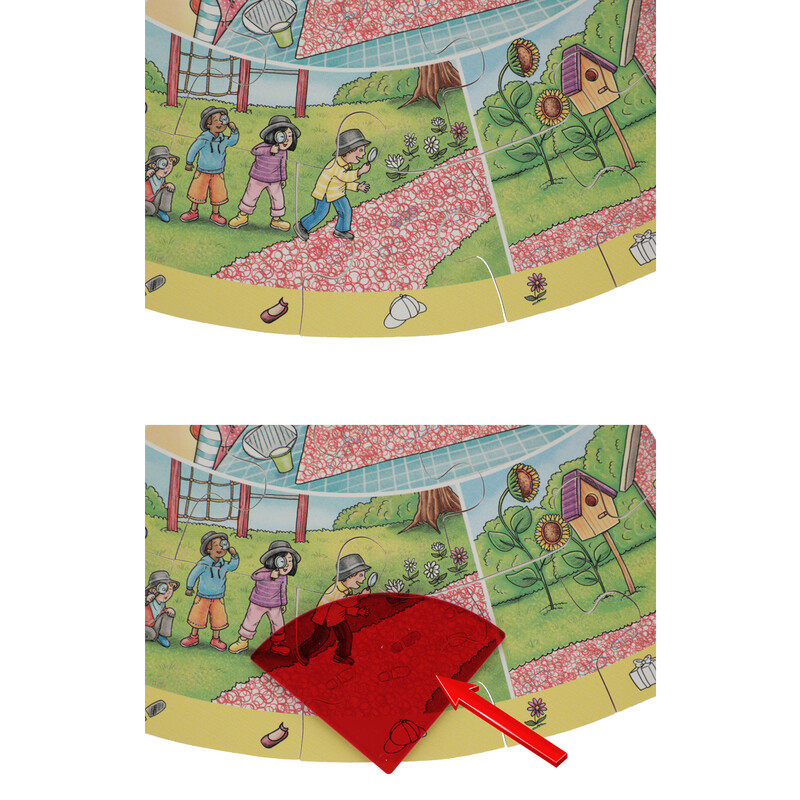 Edukačné puzzle Detektív XXL od Beleduc