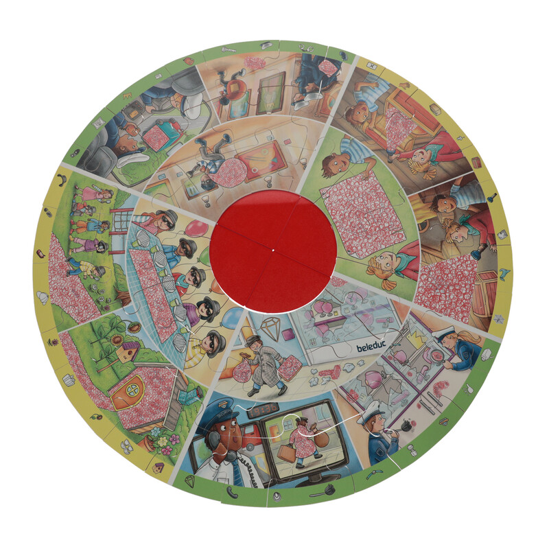 Edukačné puzzle Detektív XXL od Beleduc