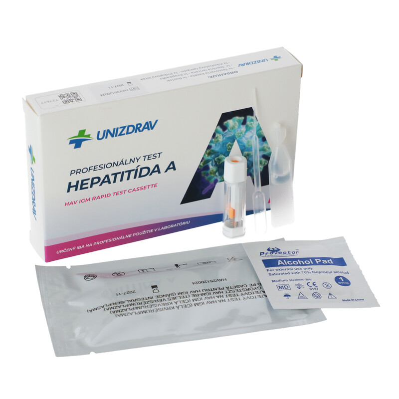 Profesionálny test na Hepatitídu A, 1ks