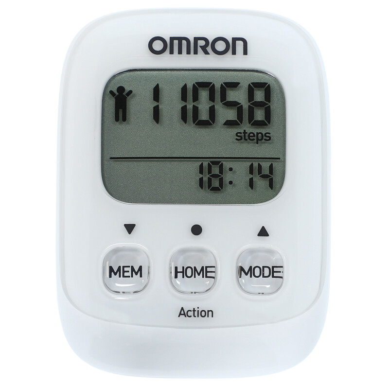 Krokomer OMRON Walking Style IV - TESTOVACÍ KUS, MIERNE ŠKRABANCE NA DISPLEJI