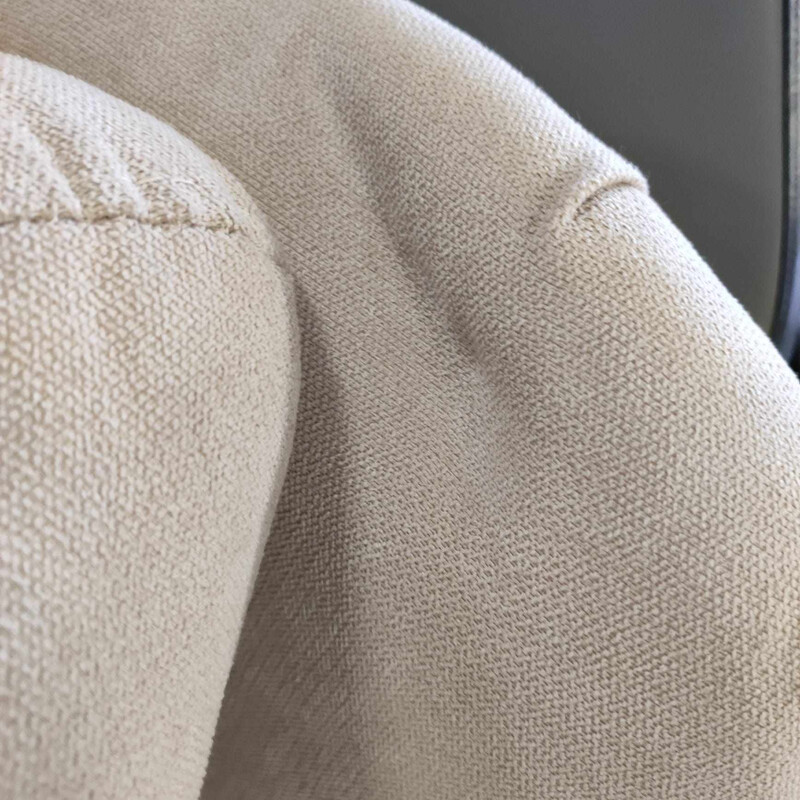 Relaxačné polohovacie kreslo COMFORT Ušiak - béžová látka - NEFUNKČNÉ POLOHOVANIE + VÝROBNÁ VADA - CHYBNÁ VÝPLŇ V OPIERKE HLAVY