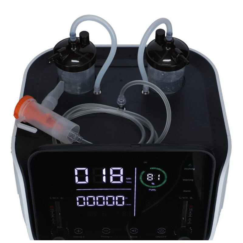 Profesionálny kyslíkový koncentrátor pre dvoch ľudí ZY-10FW - ROZBALENÉ - NA PRODUKTOVÉ FOTENIE