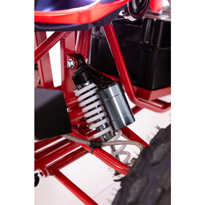 Štvorkolka elektrická UNIZDRAV XTrail (ATV), červená