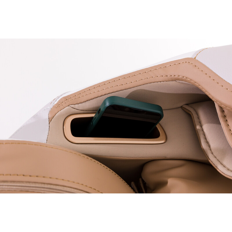 Masážne elektrické kreslo RelaxPro 3D MASSAGER - NADTRHNUTÉ ČALÚNENIE Z VNÚTORNEJ STRANY OPIERKY NÔH