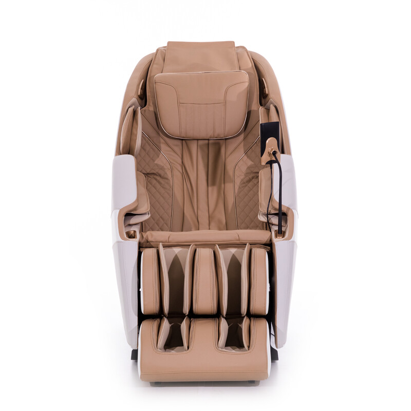 Masážne elektrické kreslo RelaxPro 3D MASSAGER - NADTRHNUTÉ ČALÚNENIE Z VNÚTORNEJ STRANY OPIERKY NÔH