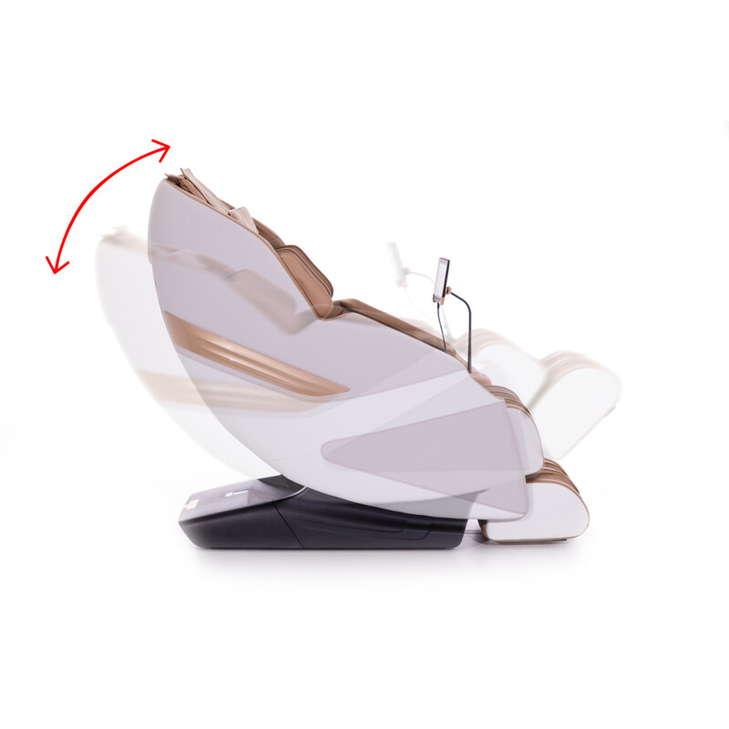 Masážne elektrické kreslo RelaxPro 3D MASSAGER - NADTRHNUTÉ ČALÚNENIE Z VNÚTORNEJ STRANY OPIERKY NÔH