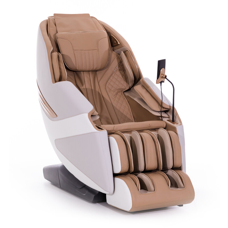 Masážne elektrické kreslo RelaxPro 3D MASSAGER - NADTRHNUTÉ ČALÚNENIE Z VNÚTORNEJ STRANY OPIERKY NÔH