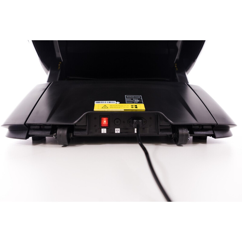 Masážne elektrické kreslo LUX 4D MASSAGER, modrozlaté (Zánovný kus)