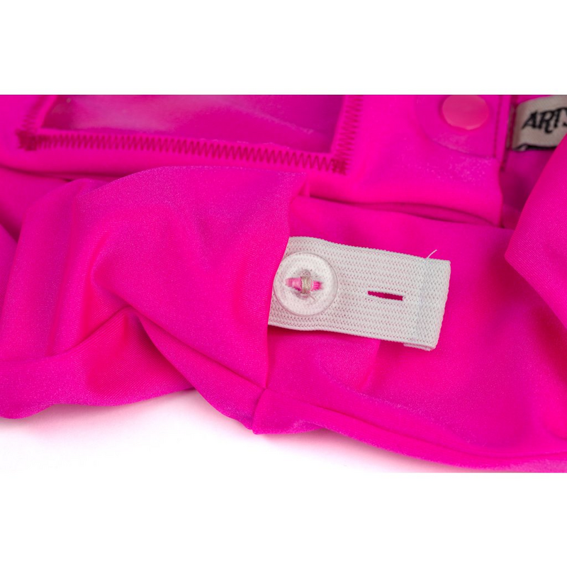 Dia pás na inzulínovú pumpu s okienkom, tmavoružový