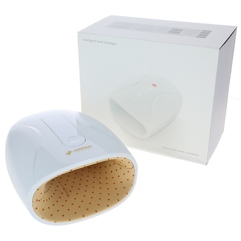 Elektrický masážny prístroj na terapiu rúk