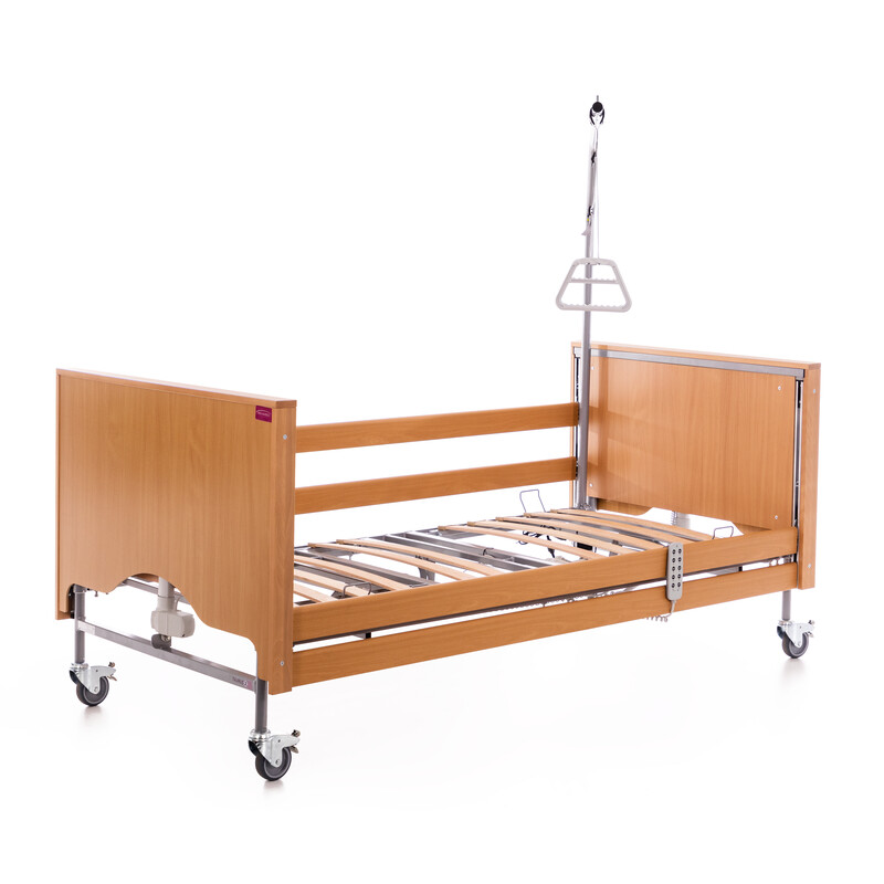 Elektrická polohovacia posteľ COMFORT - POŠKODENÉ ČELO NA BOKU POSTELE