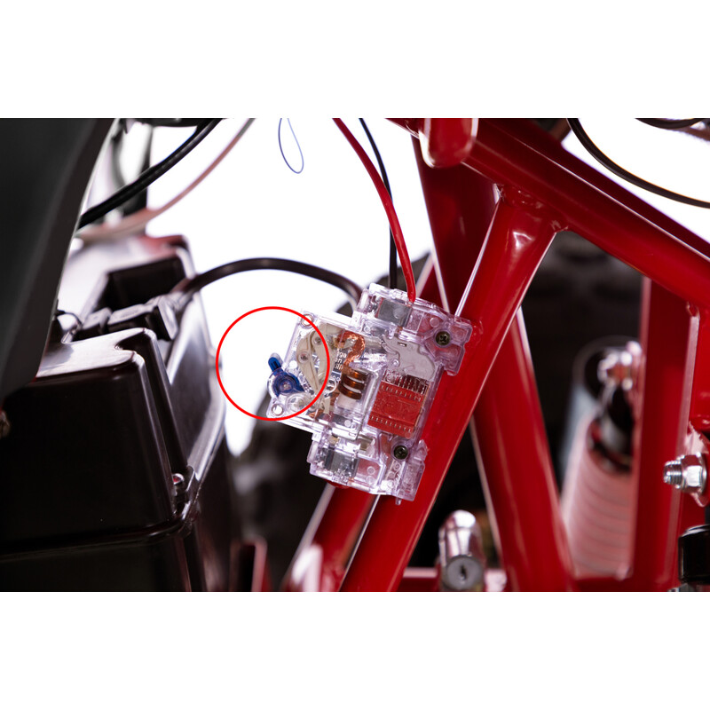 Štvorkolka elektrická UNIZDRAV XTrail (ATV), čierna