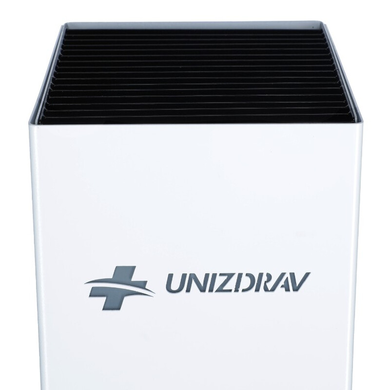 Germicídny žiarič UNIZDRAV uzavretý mobilný UVC 72 – biele vyhotovenie - MIERNE ŠKRABANCE NA ŽIARIČI