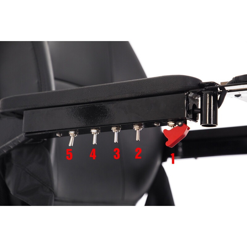 Elektrický invalidný vozík s vertikálnym zdvihom