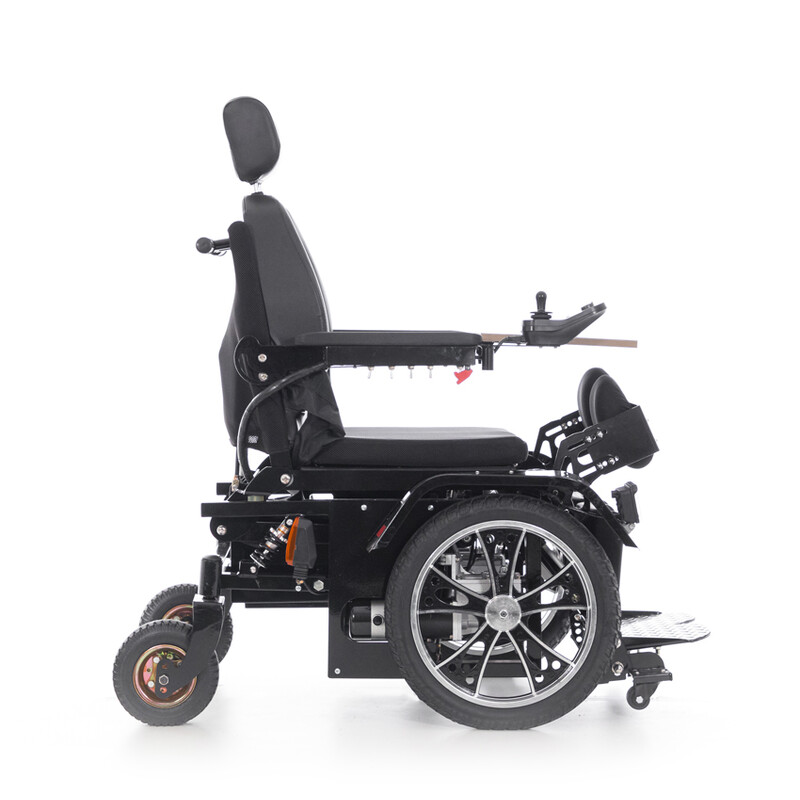 Elektrický invalidný vozík s vertikálnym zdvihom