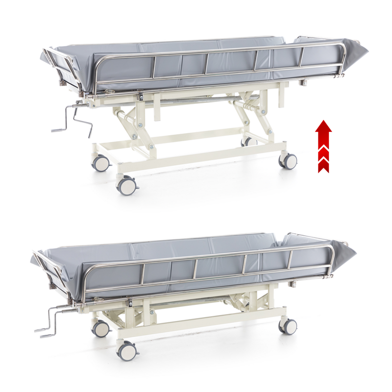 Sprchovacie lôžko UNIZDRAV – manuálne