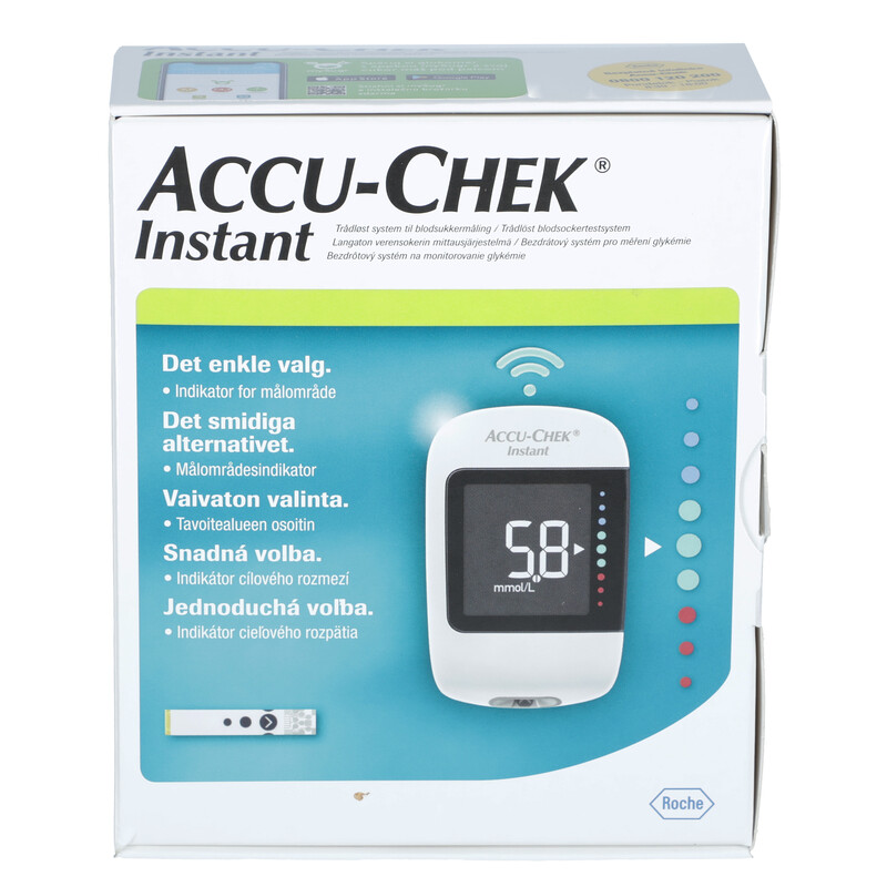 Glukomer Accu-Chek Instant - BEZ TESTOVACÍCH PRÚŽKOV