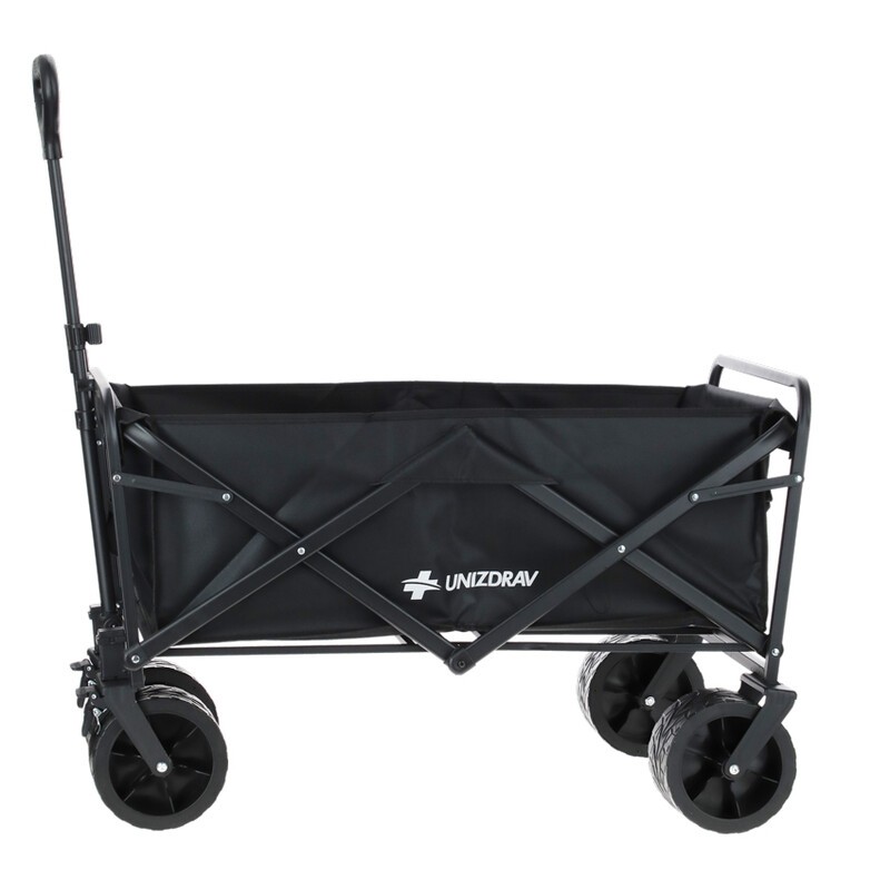 Skladací prepravný vozík UNIZDRAV s extra nosnosťou až 150 kg