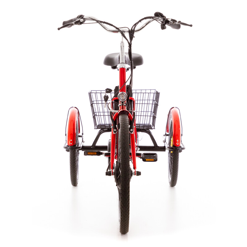 Trojkolesový elektrický bicykel Tornádo ZTECH - POŠKODENÝ PREDNÝ, ZADNÝ BLATNÍK