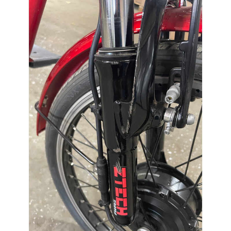 Trojkolesový elektrický bicykel Tornádo ZTECH - POŠKODENÝ PREDNÝ, ZADNÝ BLATNÍK