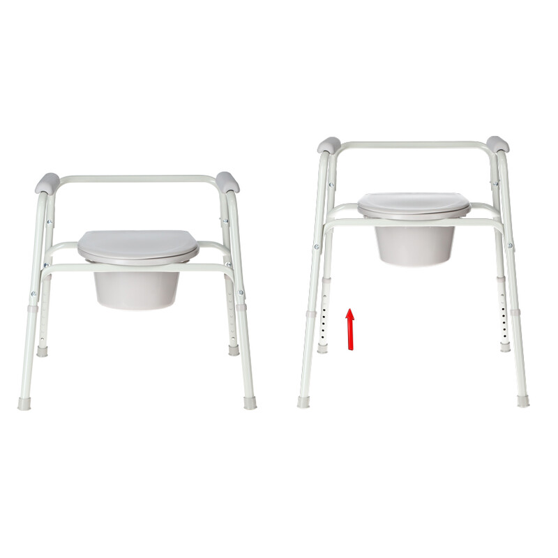 Toaletné kreslo nepojazdné UNIZDRAV