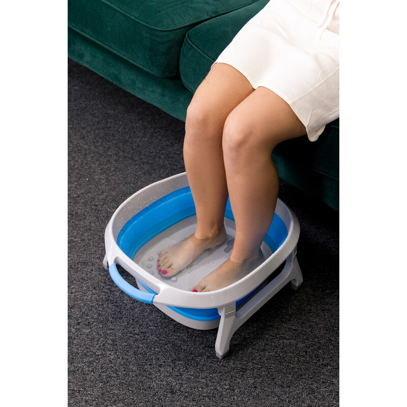 Skladacia akupresúrna vanička na nohy UNIZDRAV