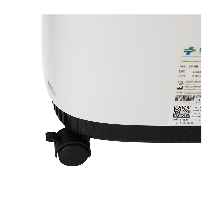 Kyslíkový koncentrátor Yuwell 9F-5B – ultra tichý