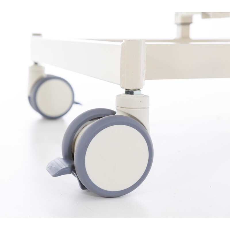 Sprchovacie lôžko UNIZDRAV – hydraulické/manuálne - ŠKRABANCE NA KONŠTRUKCIÍ LÔŽKA