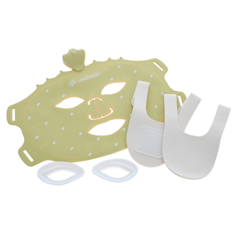 GOLD LED maska so svetelnou terapiou UNIZDRAV