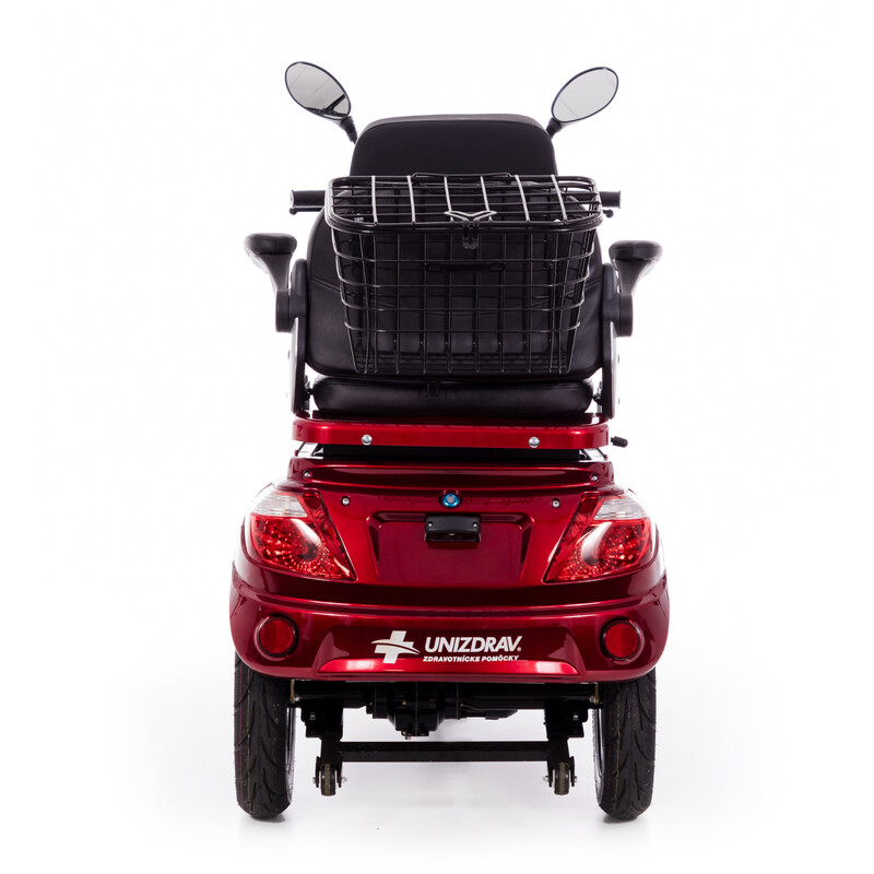Elektrický dvojmiestny skúter CHAMPION DUO pre seniorov a imobilných – výkonný 1000 W motor (Rozbalený kus)