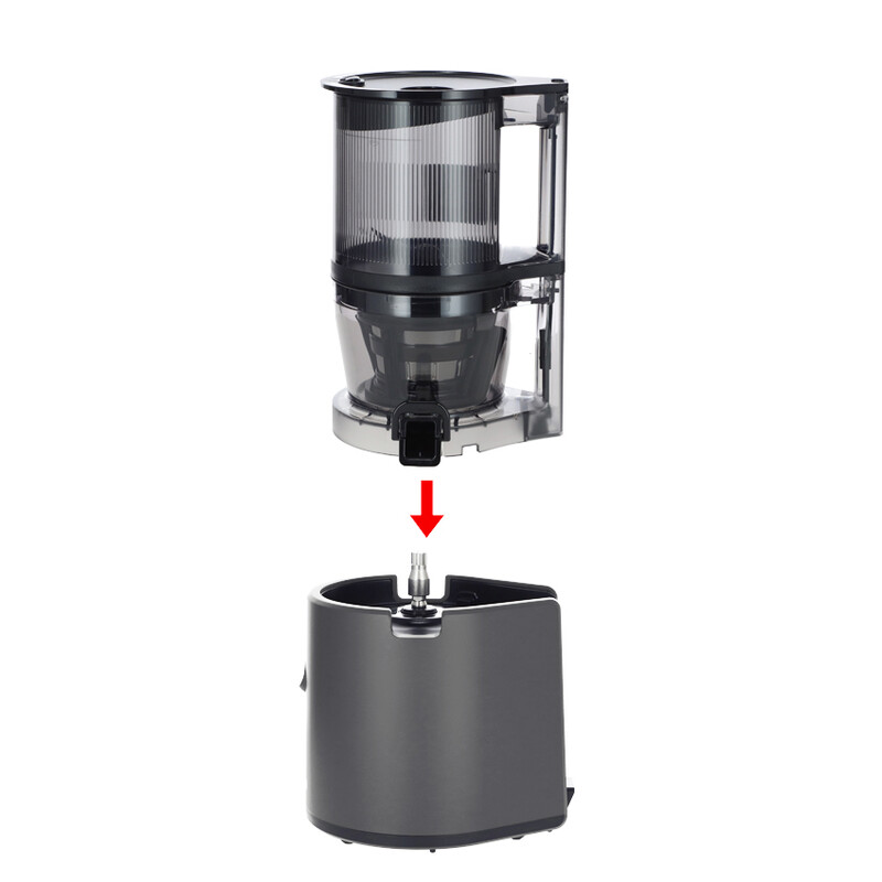 Odšťavovač Hurom H320N, titánovo sivý