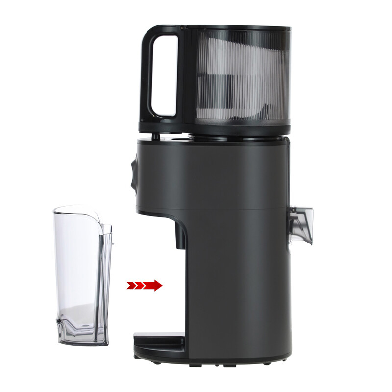 Odšťavovač Hurom H400, titánovo sivý