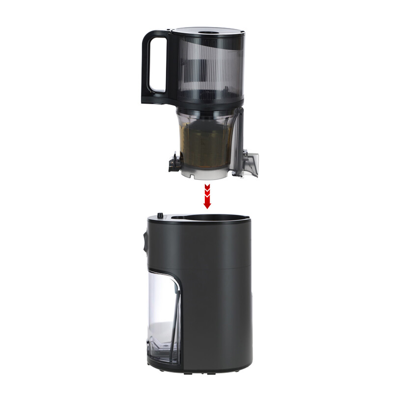 Odšťavovač Hurom H400, titánovo sivý