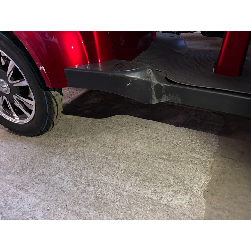 Elektrický dvojmiestny skúter CHAMPION DUO pre seniorov a imobilných – výkonný 1000 W motor - ŠKRABANCE NA ZADNOM BLATNÍKU