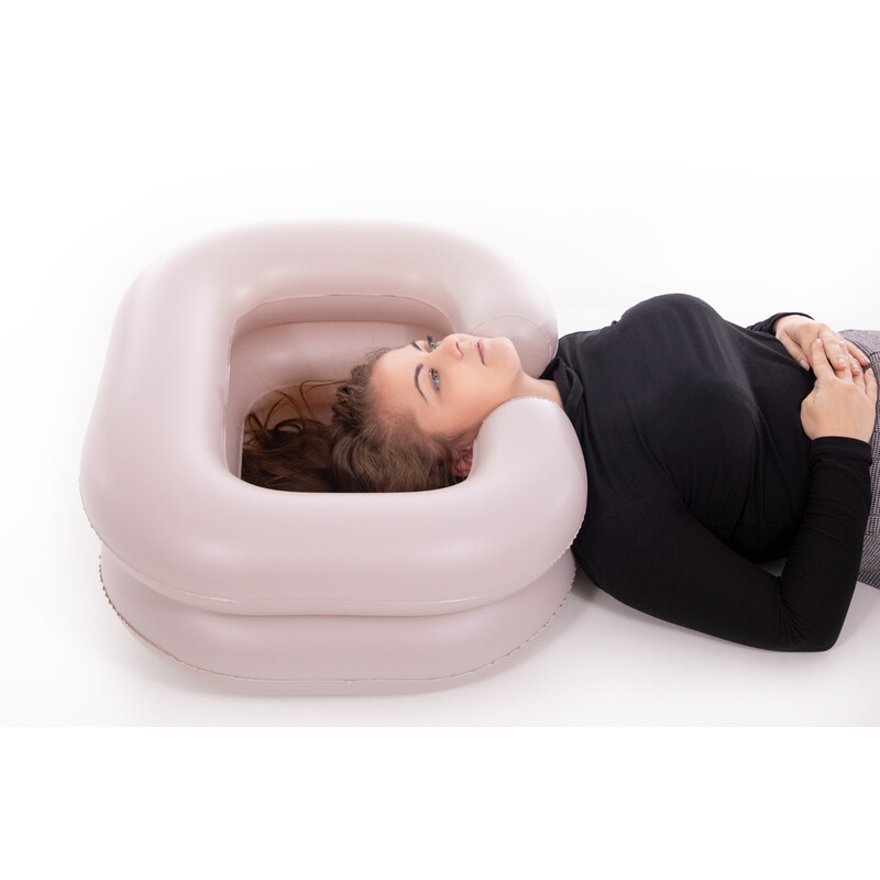 Gumené umývadlo na vlasy s prenosnou sprchou - POŠKODENÝ PÔVODNÝ OBAL