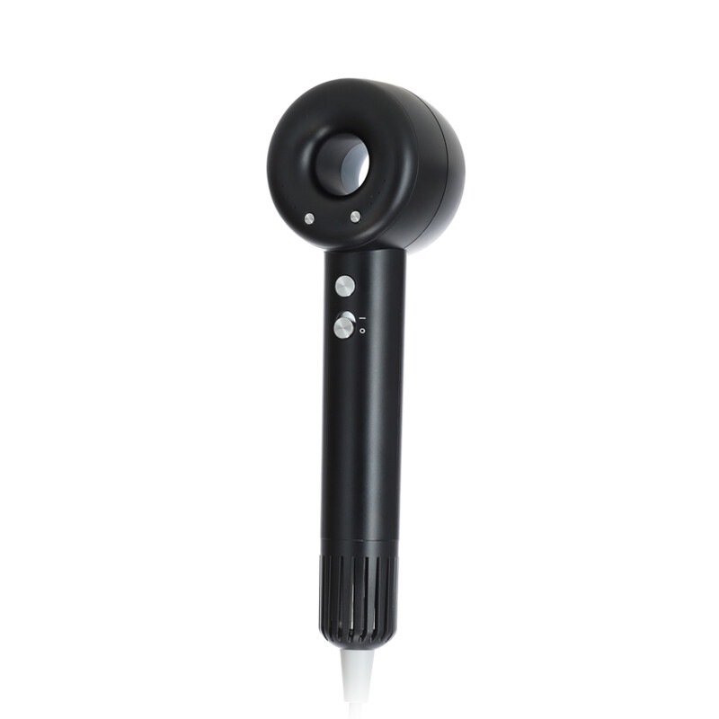 Fén na vlasy s ionizátorom vzduchu, čierny