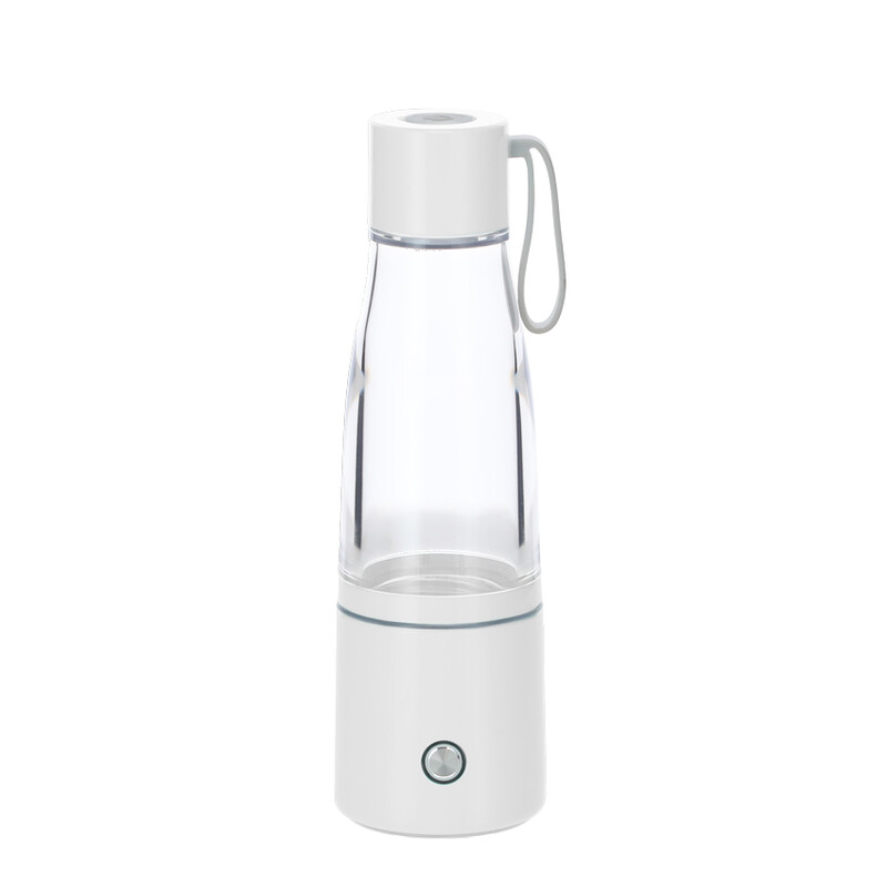 Fľaša na výrobu vodíkovej vody, biela