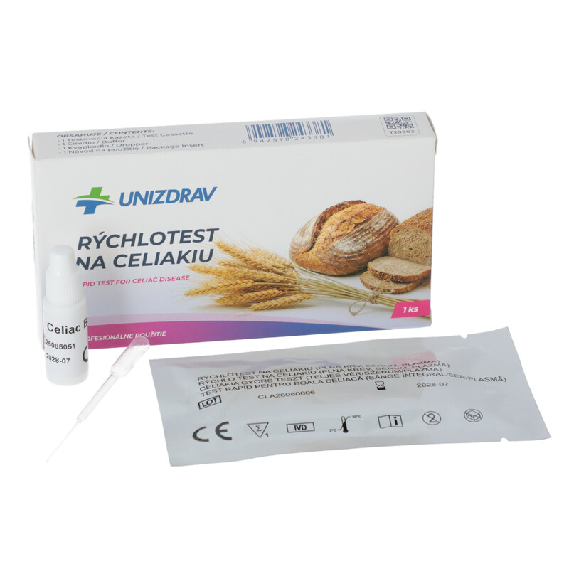 Profesionálny test na celiakiu, 1ks