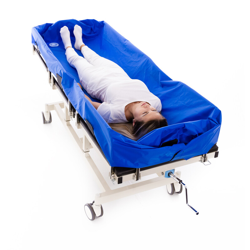 Sprchovacie lôžko UNIZDRAV – hydraulické/manuálne