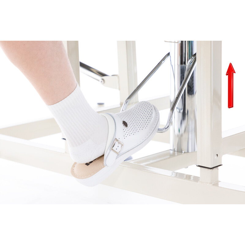 Sprchovacie lôžko UNIZDRAV – hydraulické/manuálne