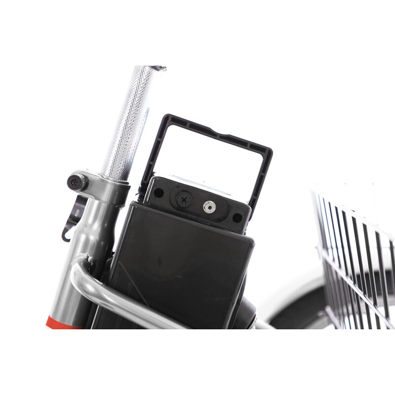 Trojkolesový elektrický bicykel Tornádo ZTECH, strieborný