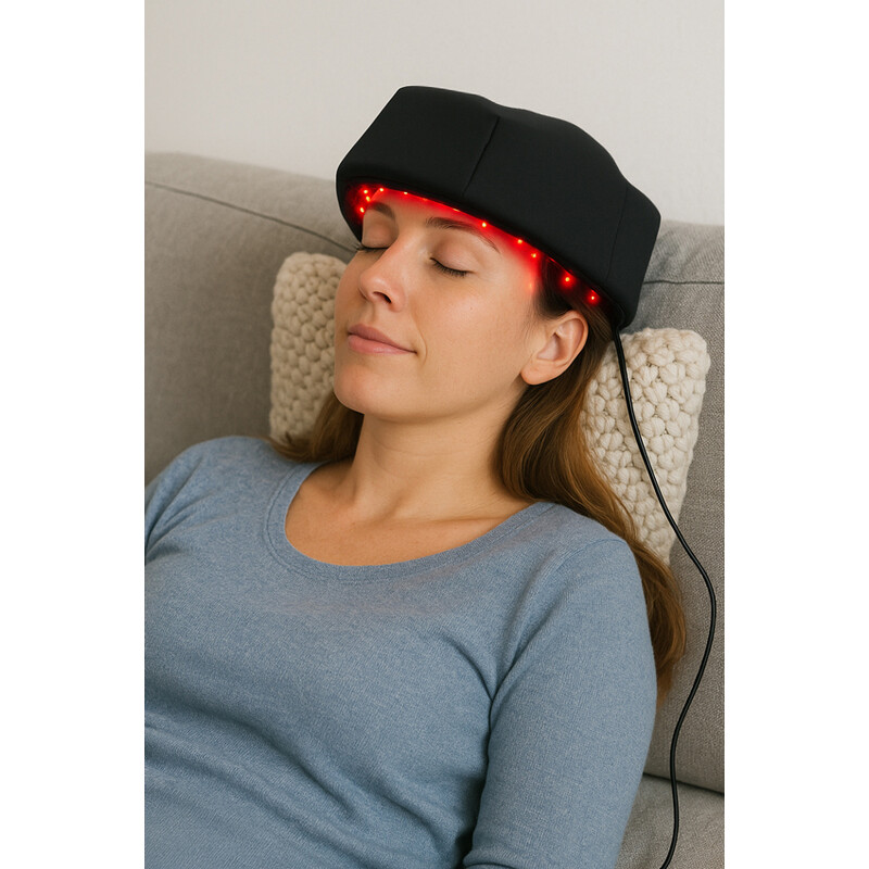 Regeneračná čiapka s LED terapiou