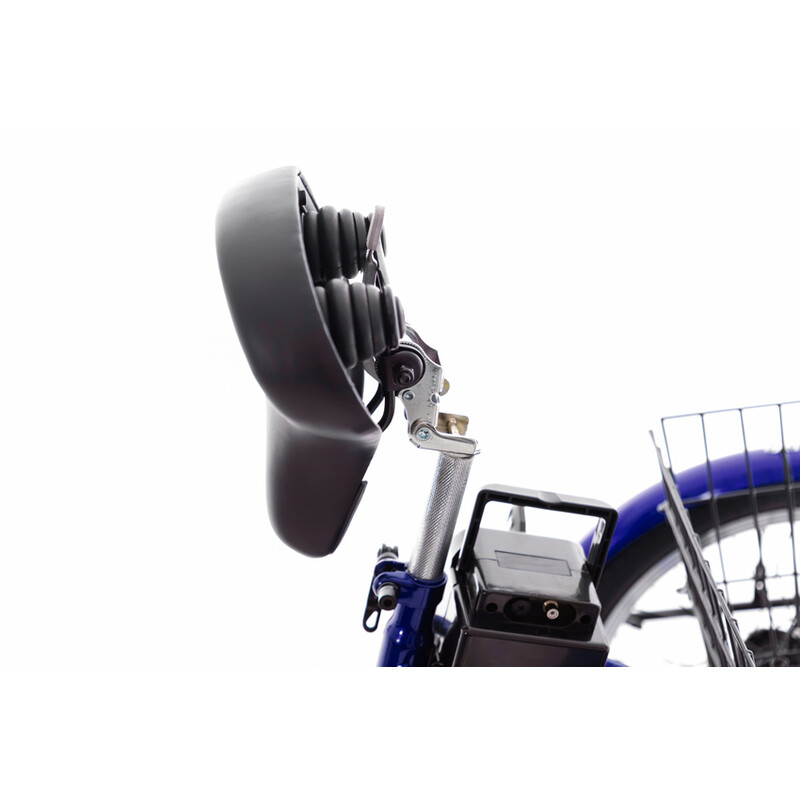 Trojkolesový elektrický bicykel Tornádo ZTECH, modrý