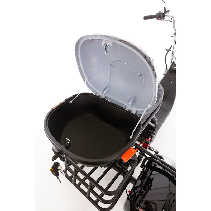 Elektrický Chopper UNIZDRAV PRO trojkolesový – výkonný 2000 W motor (Používaný kus)