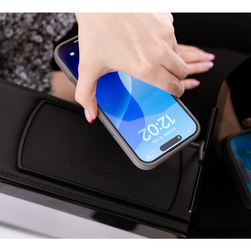 Masážne elektrické kreslo Prestige 3D MASSAGER s ionizátorom vzduchu, čierne