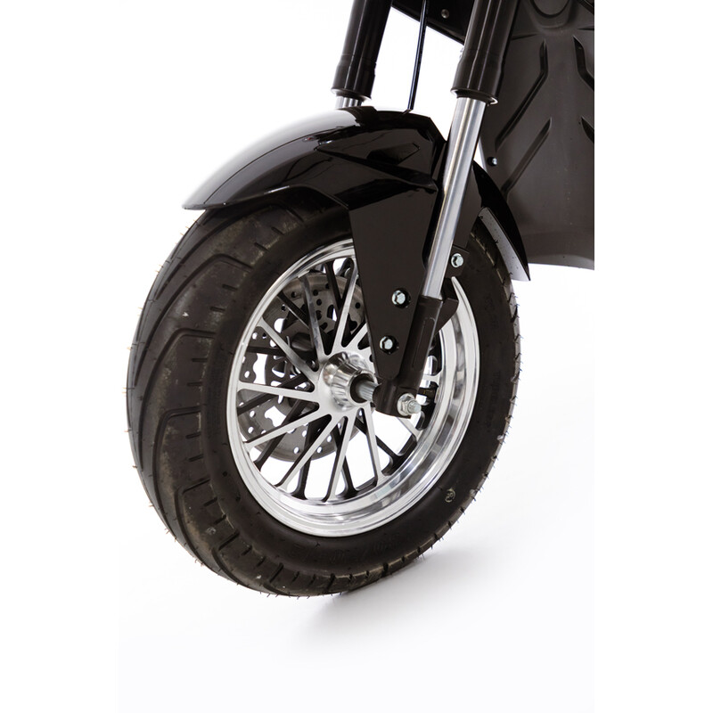 Elektrická motorka e-Flex, čierna